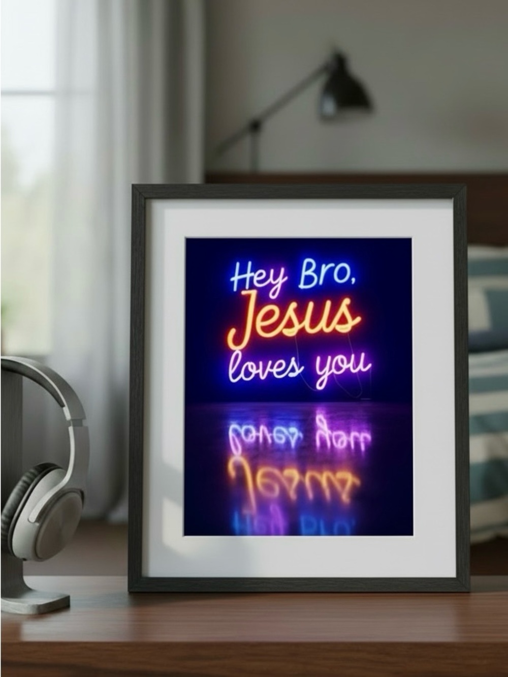 DDS Art Print, 8x10, Bible Verse, Paper Print, Unframed, Bold Series
